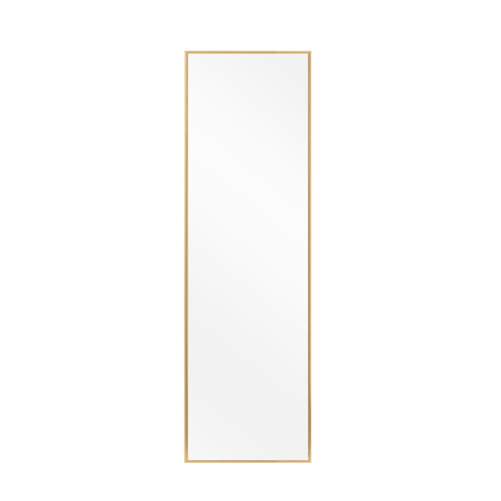 51" Gold Metal Framed Freestanding Standing Mirror