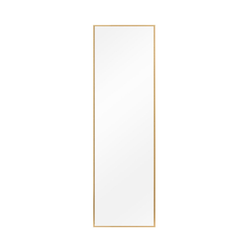 51" Gold Metal Framed Freestanding Standing Mirror