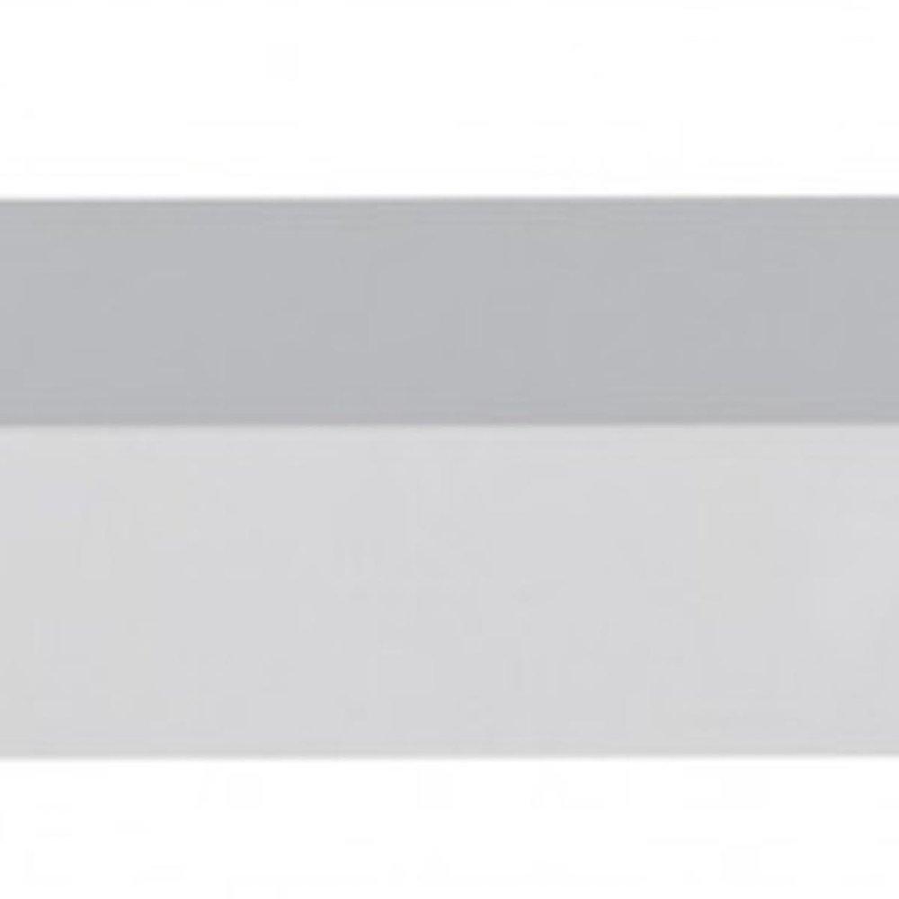 43" White Wooden Wall Mounted Floating Shelf