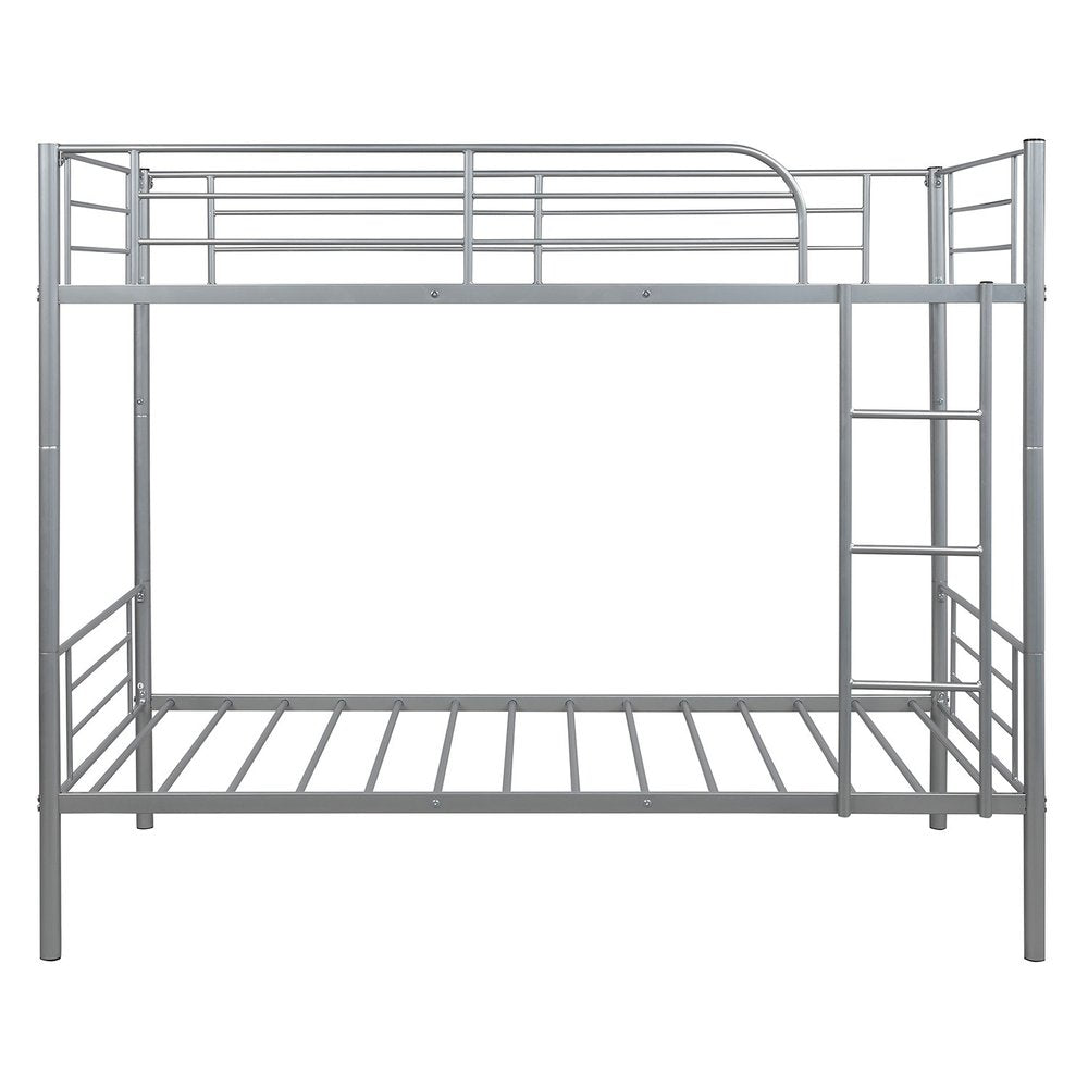 Silver Twin Over Twin Separable Bunk Bed