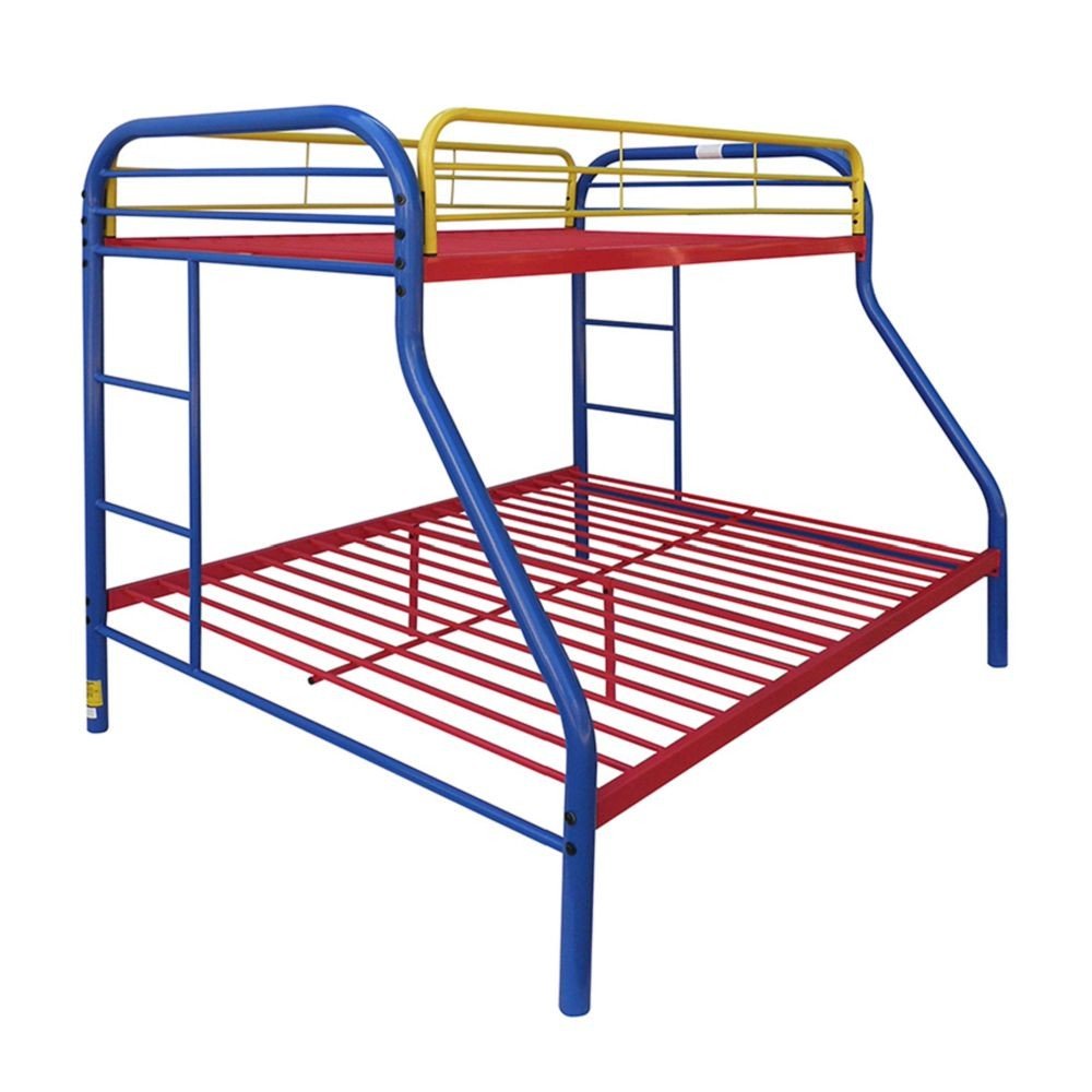 Colorful Twin Over Full Size Bunk Bed