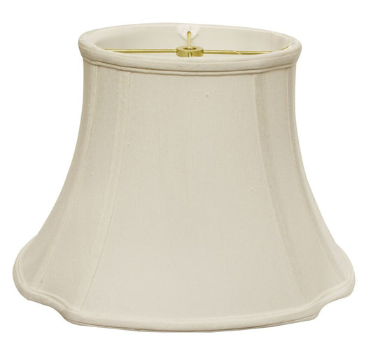 Cream Monay Shantung Silk Oval Lamp Shade