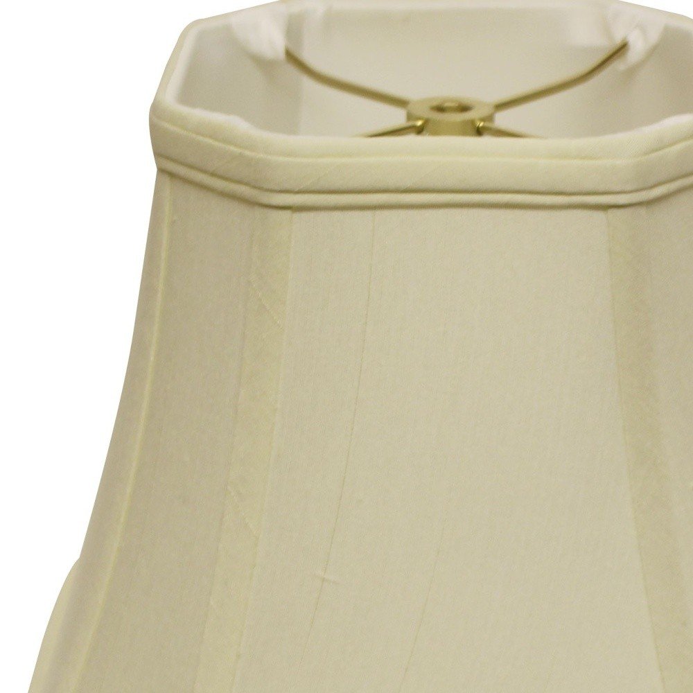 Ivory Monay Shantung Silk Square Lamp Shade