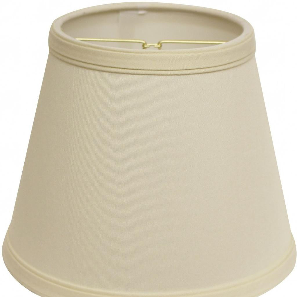 10" Ivory Empire Hardback Slanted No Slub Lampshade