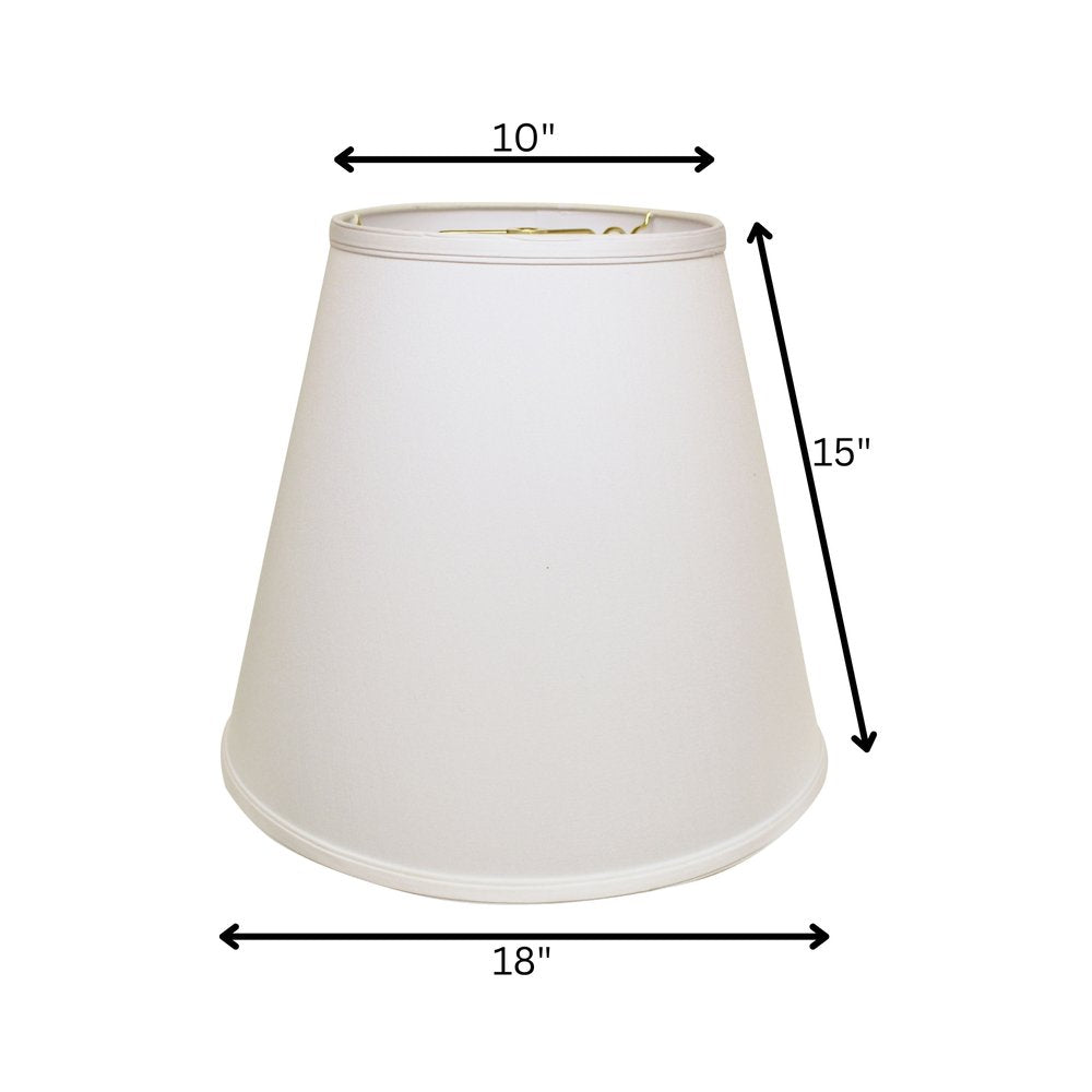 White No Slub Innsbruck Empire Lamp Shade