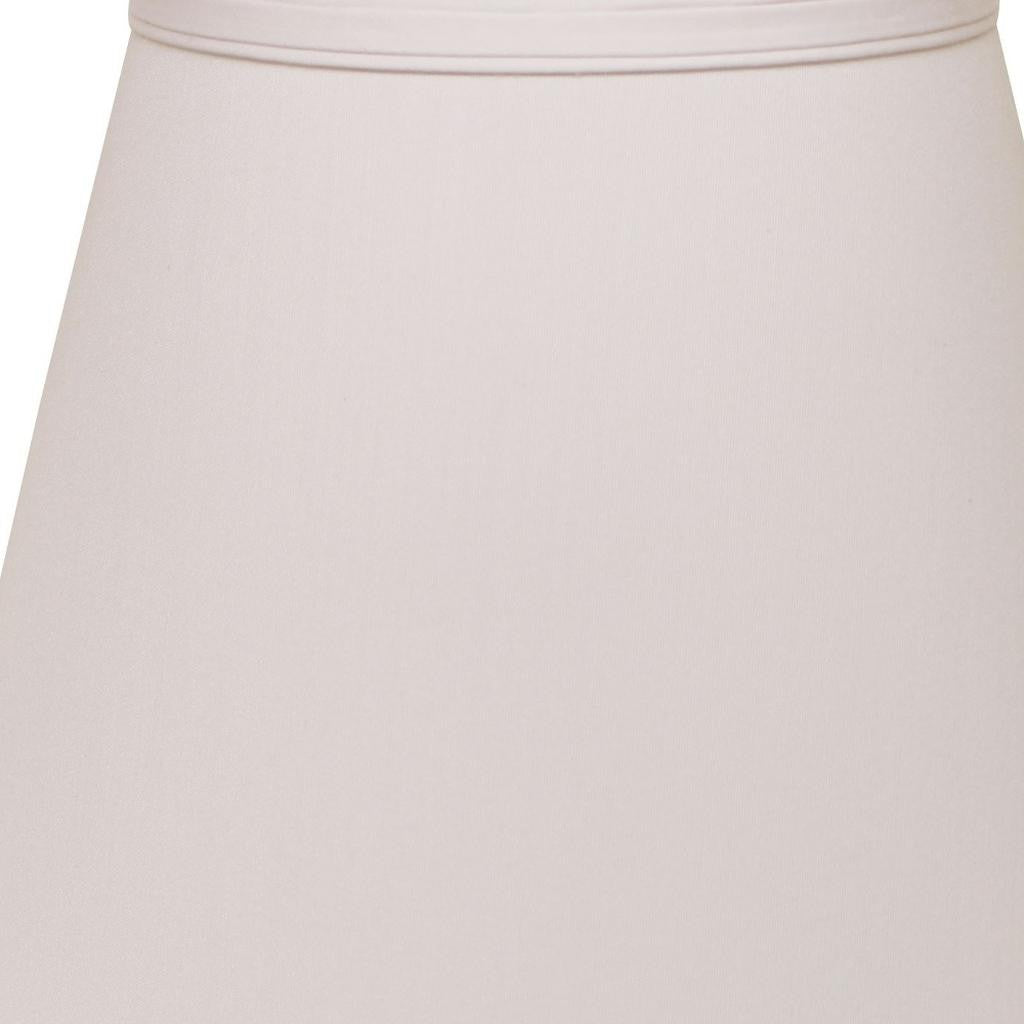16" White Empire Deep Slanted No Slub Lampshade