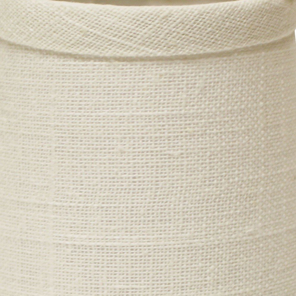 Off White Linen Empire Lamp Shade