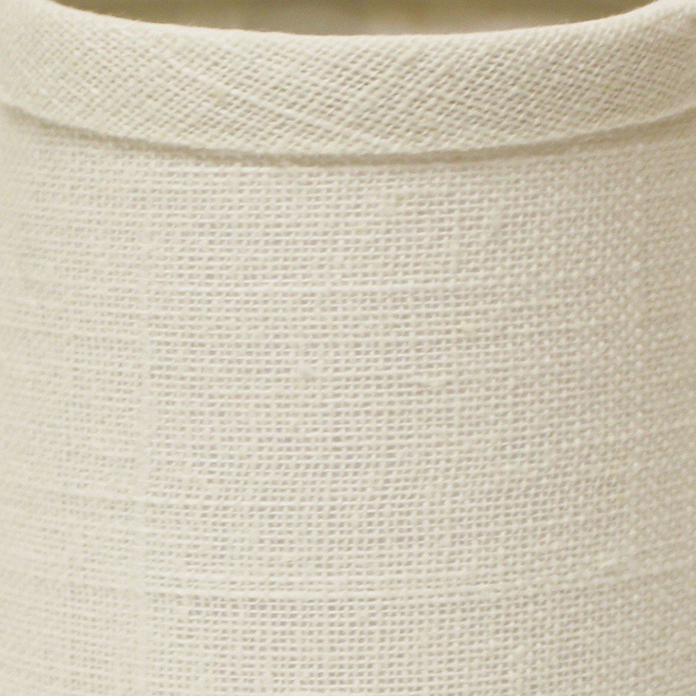 Off White Linen Empire Lamp Shade
