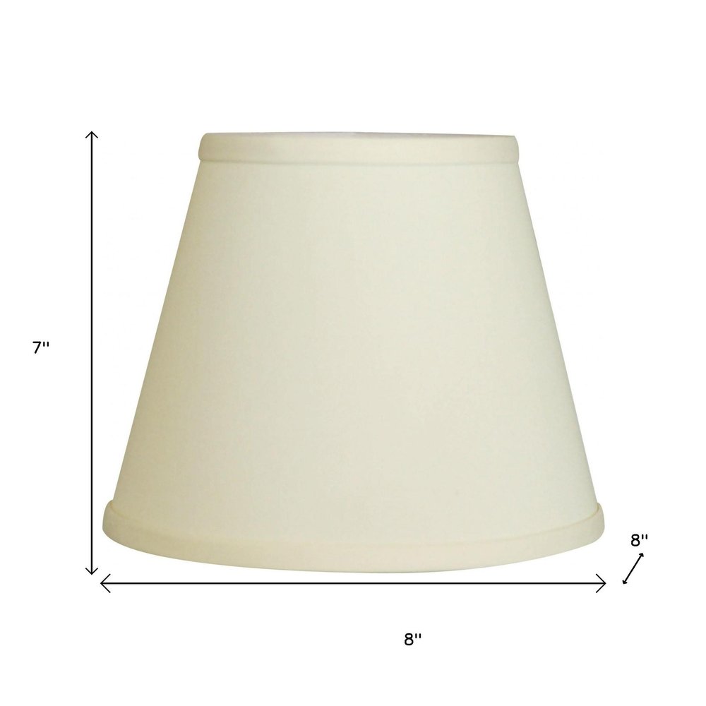 Ivory No Slub Innsbruck Empire Lamp Shade