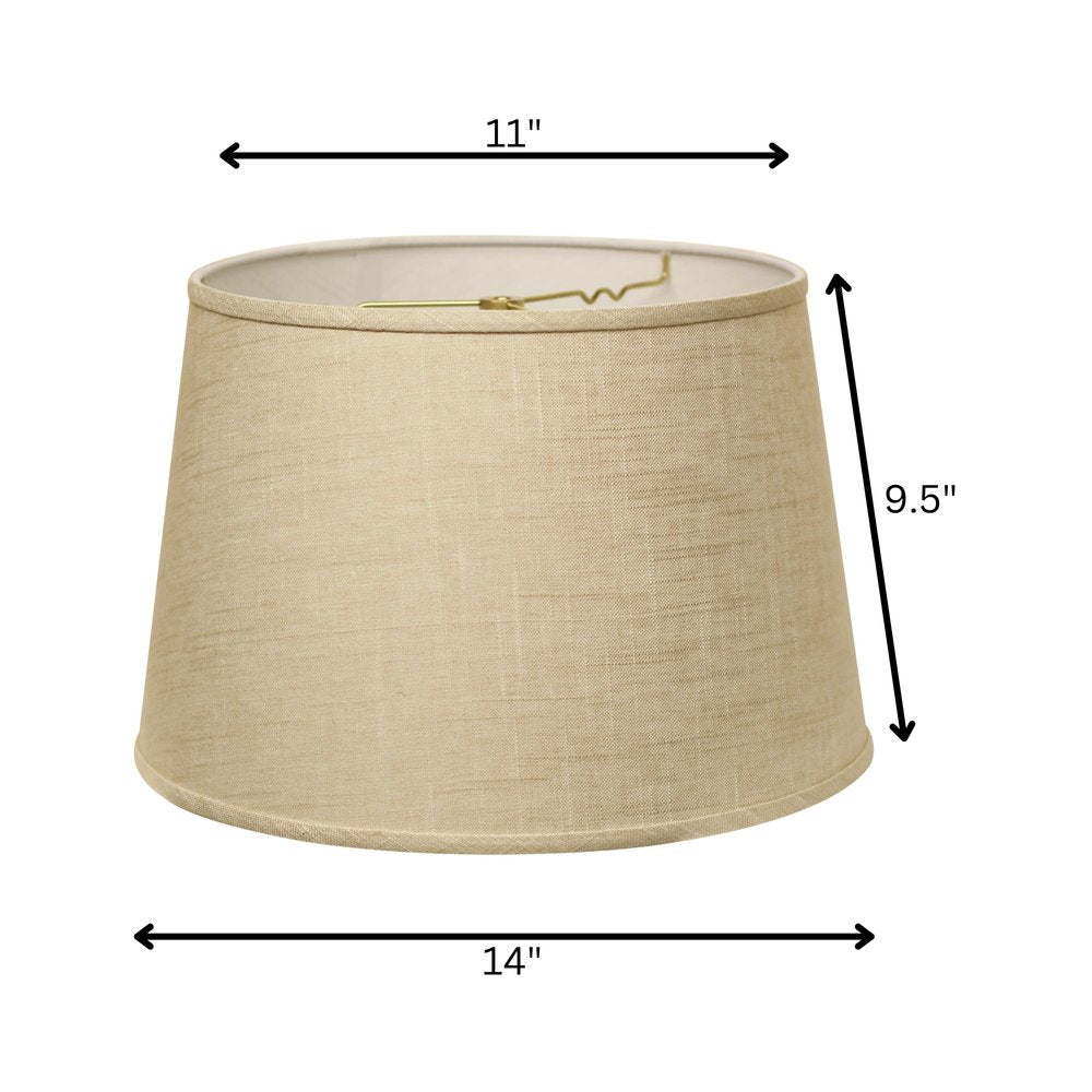 Light Yellow Linen Empire Lamp Shade