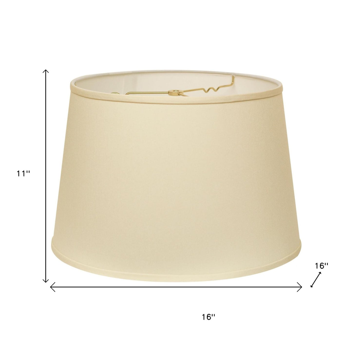 Ivory No Slub Innsbruck Empire Lamp Shade