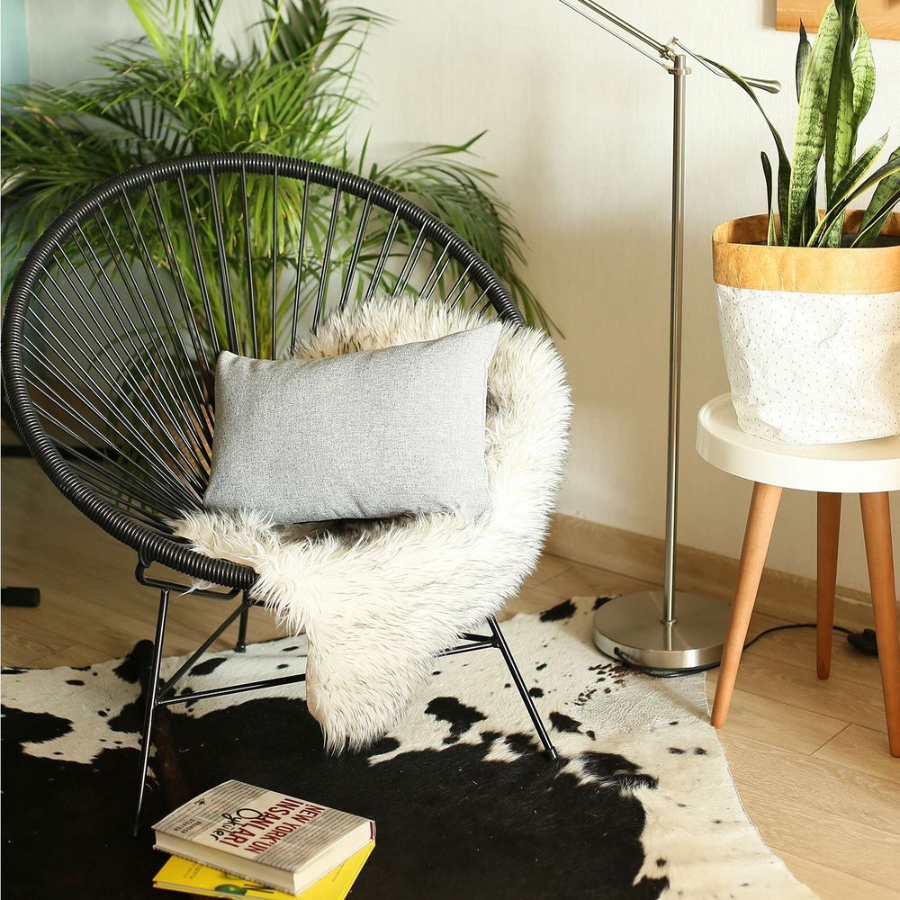 12" X 20" Black and Gray Lumbar Throw Pillow Cover
