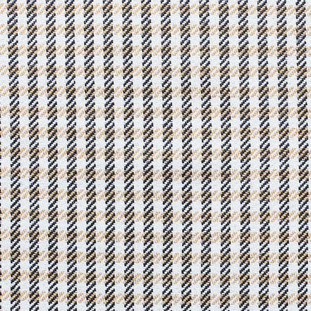 12" X 20" Black And Brown Houndstooth Zippered Handmade Polyester Lumbar Pillow Cover