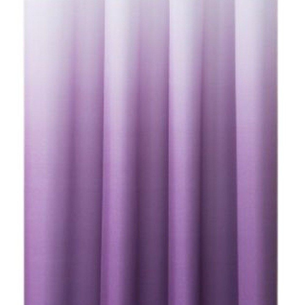 Set of Two 84" Purple Ombre Window Curtain Panels
