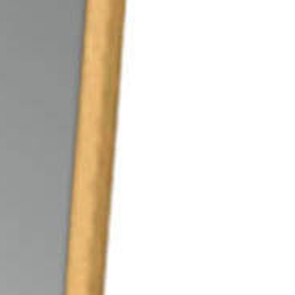 71" Gold Metal Framed Standing Mirror