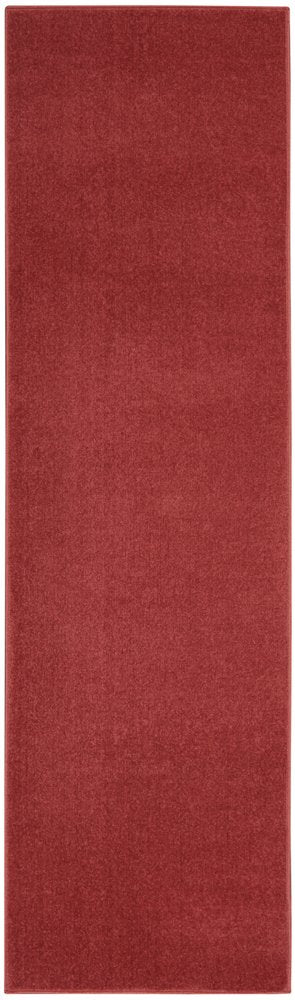 6' Brick Red Indoor Outdoor Runner Rug