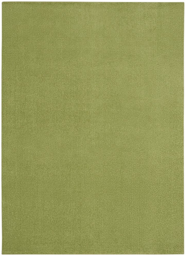 4' X 6' Green Indoor Outdoor Runner Rug