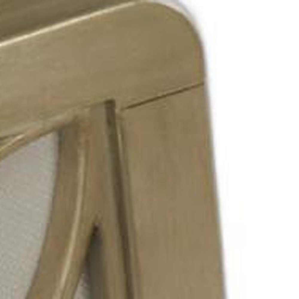 7' X 10' Beige And Ivory Indoor Outdoor Area Rug