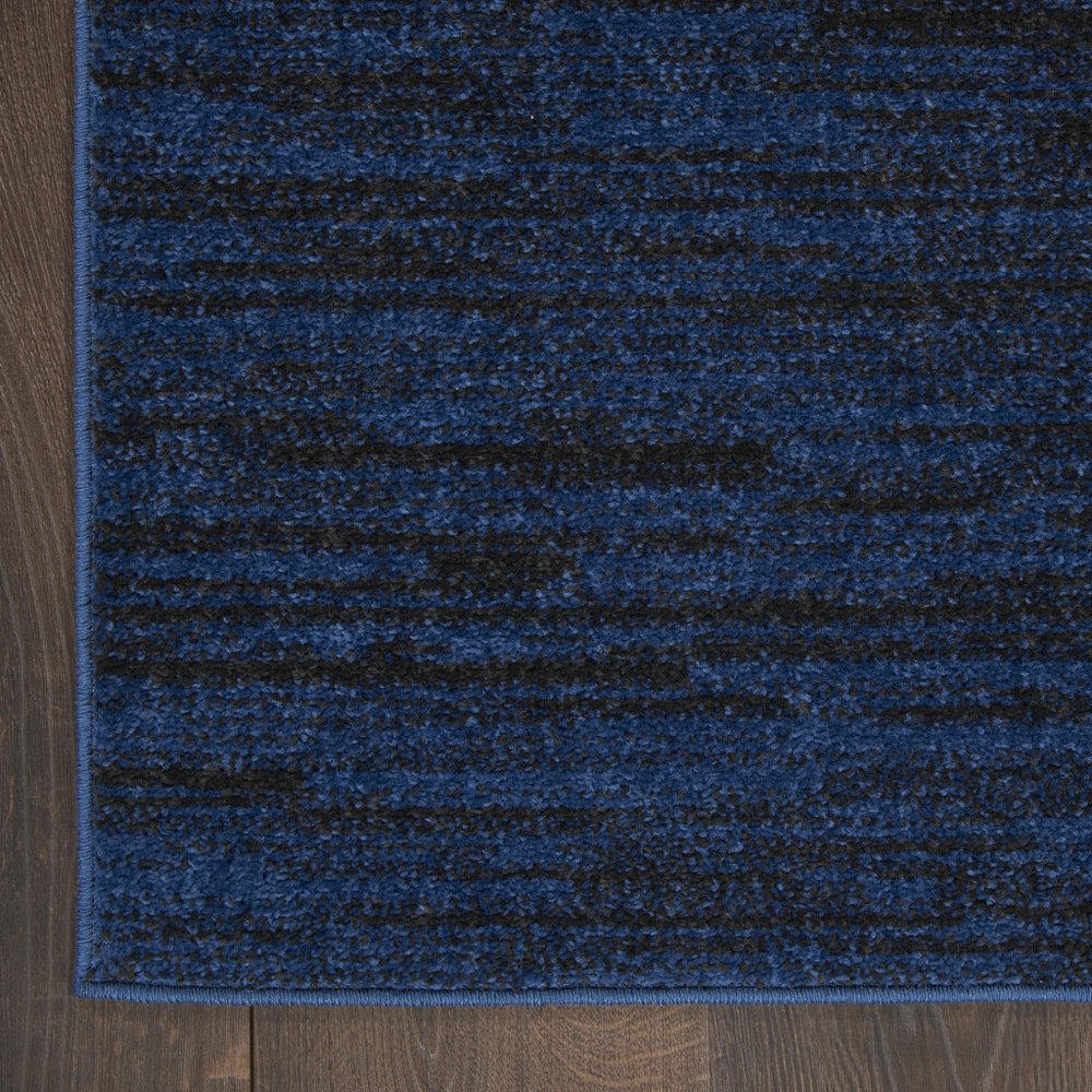 6' X 9' Midnight Blue Indoor Outdoor Area Rug