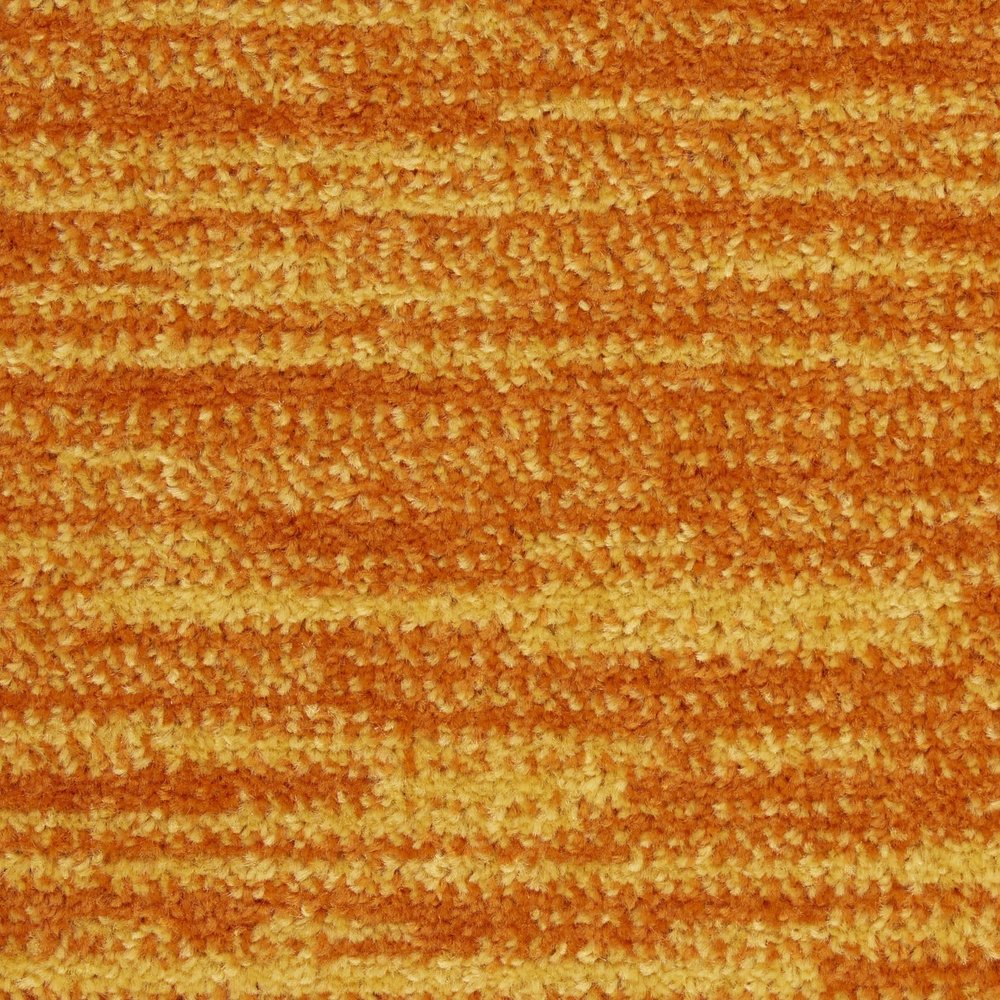 8' Orange Indoor Outdoor Runner Rug