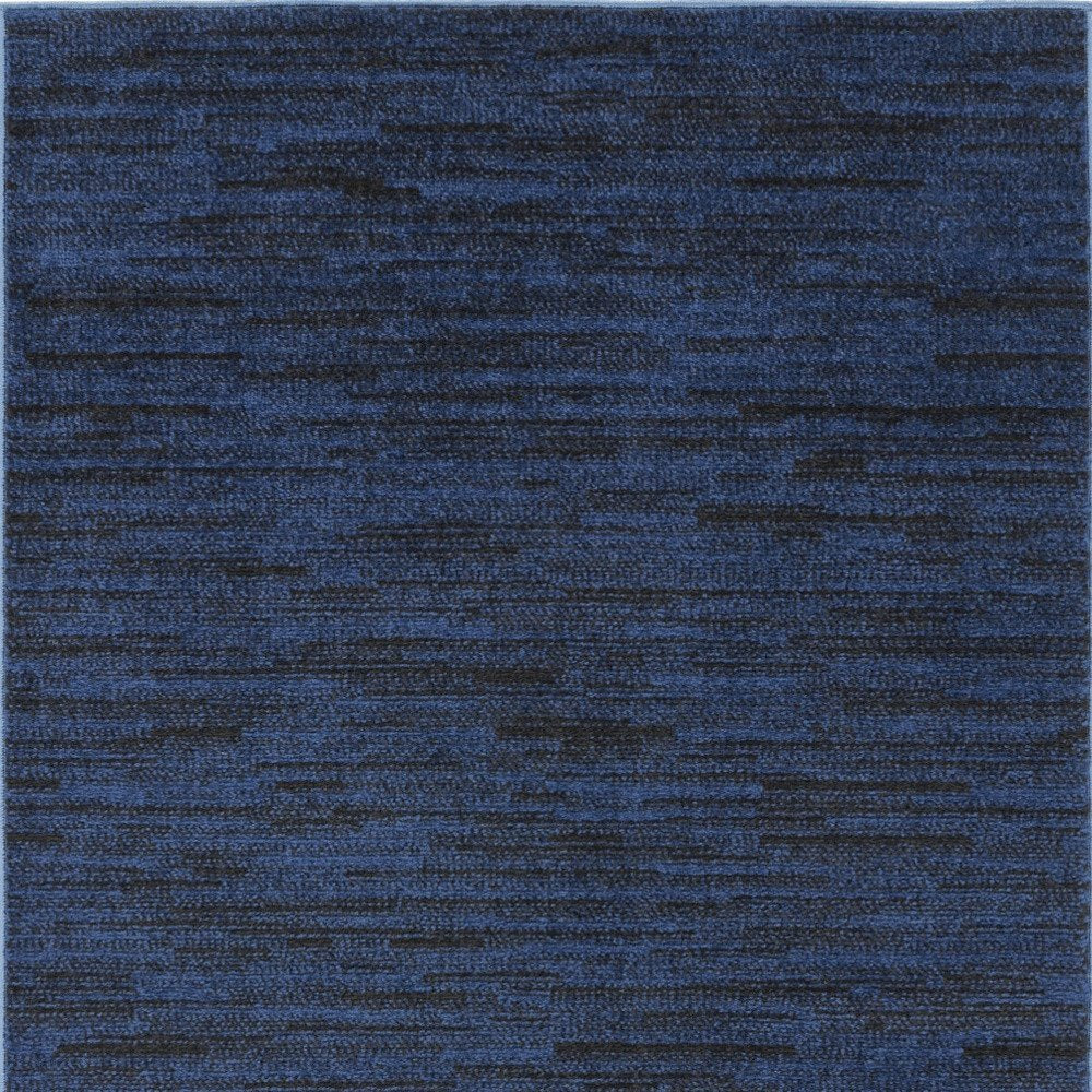 3' X 5' Blue Indoor Outdoor Area Rug