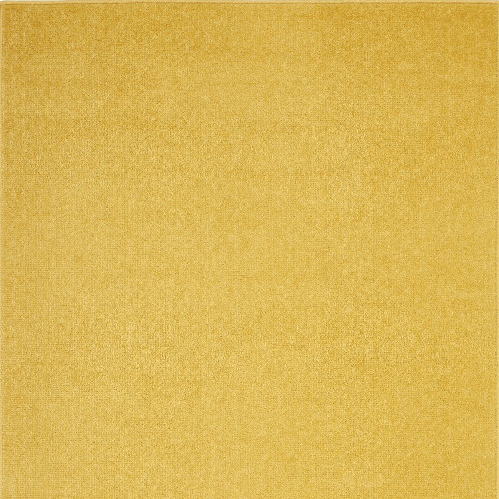 3' X 5' Yellow Indoor Outdoor Area Rug
