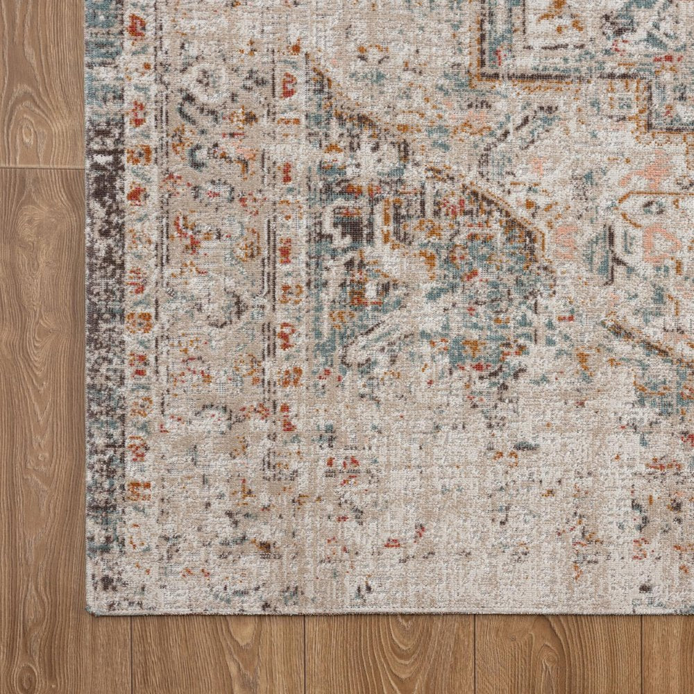 9' X 12' Beige Indoor Outdoor Area Rug