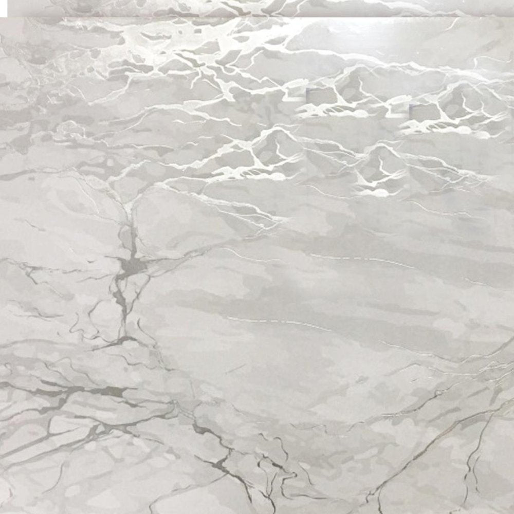 12" X 18" Silver And Gray Abstract Placemats