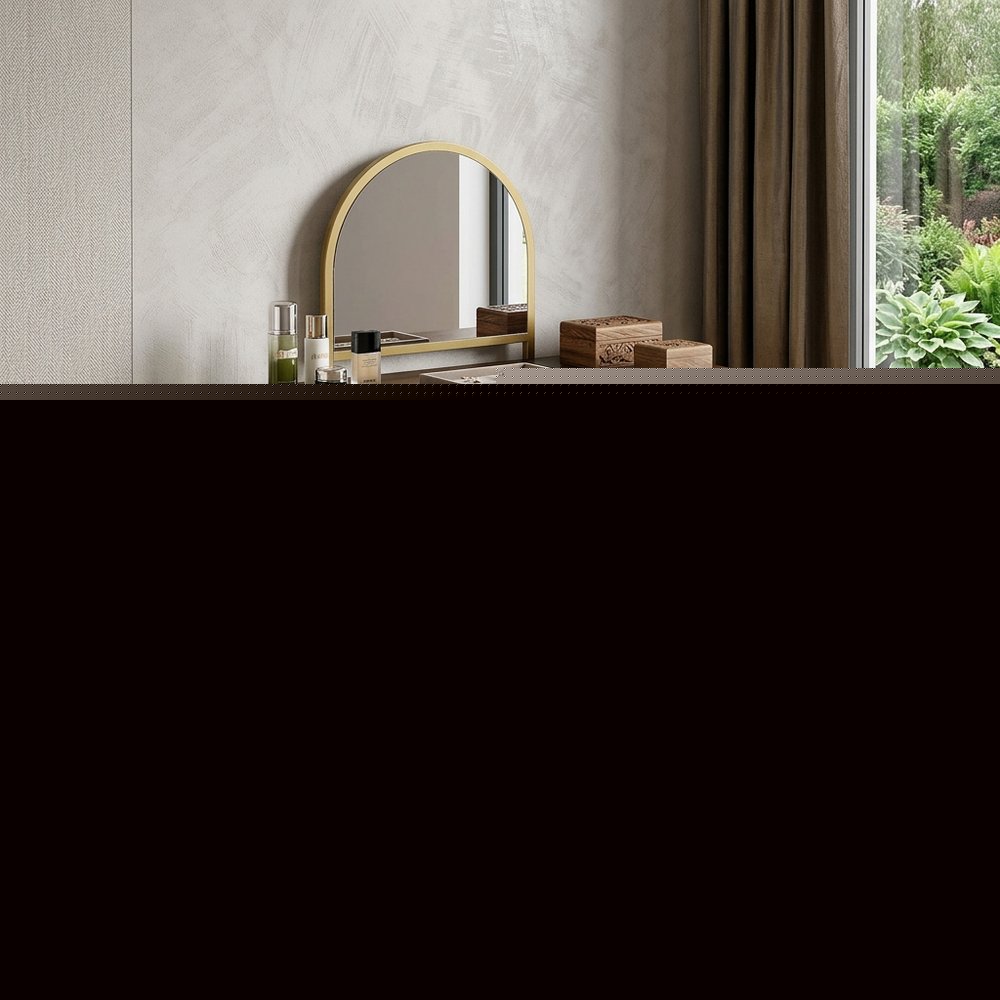 42" Vanity Table with Mirror