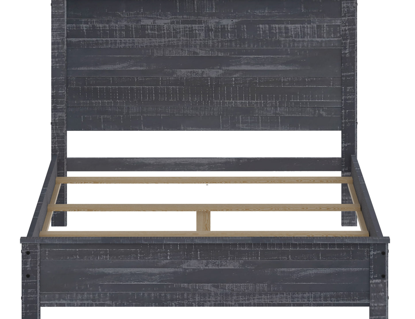 Espresso Solid Wood Twin Bed Frame