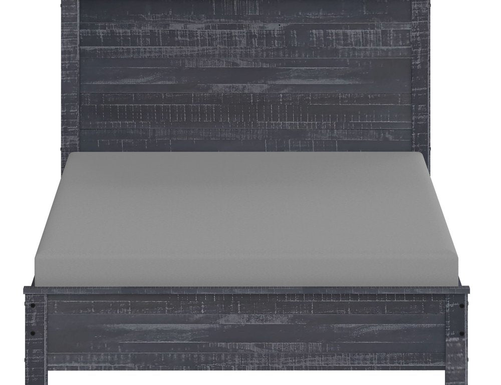 Espresso Solid Wood Twin Bed Frame