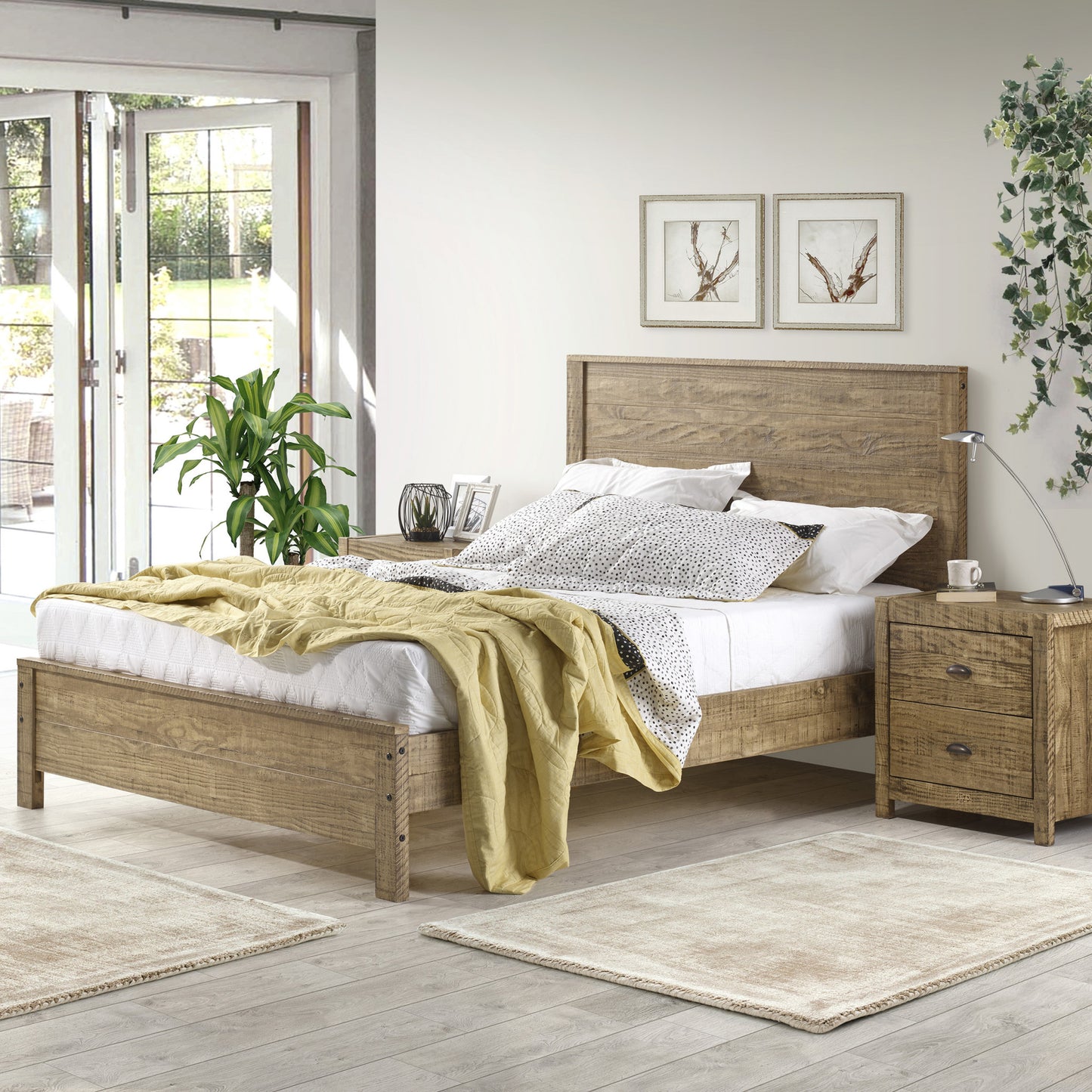 Espresso Solid Wood Twin Bed Frame