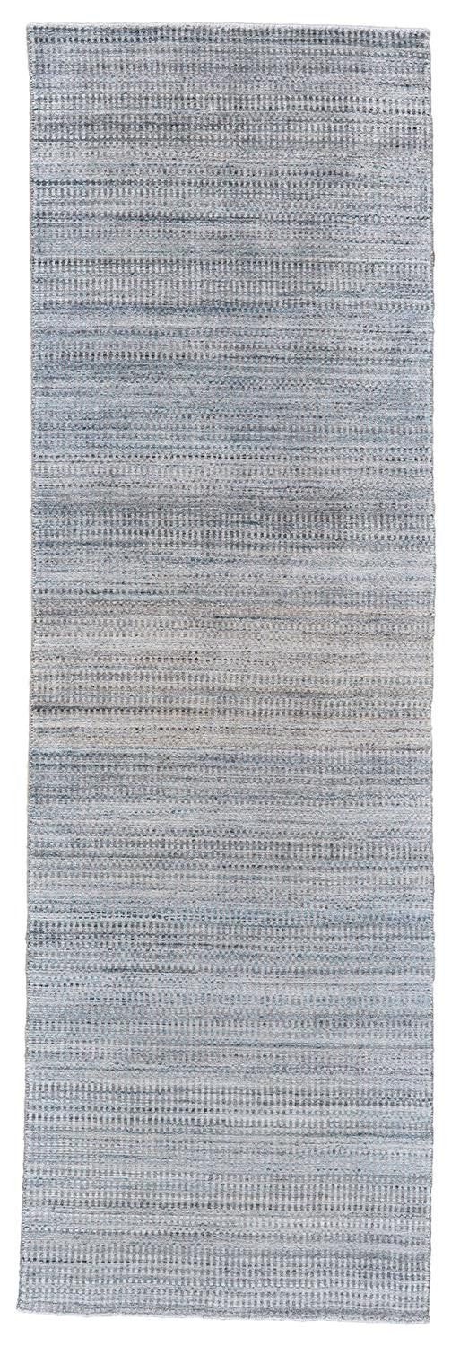 5' X 8' Gray and Ivory Abstract Area Rug