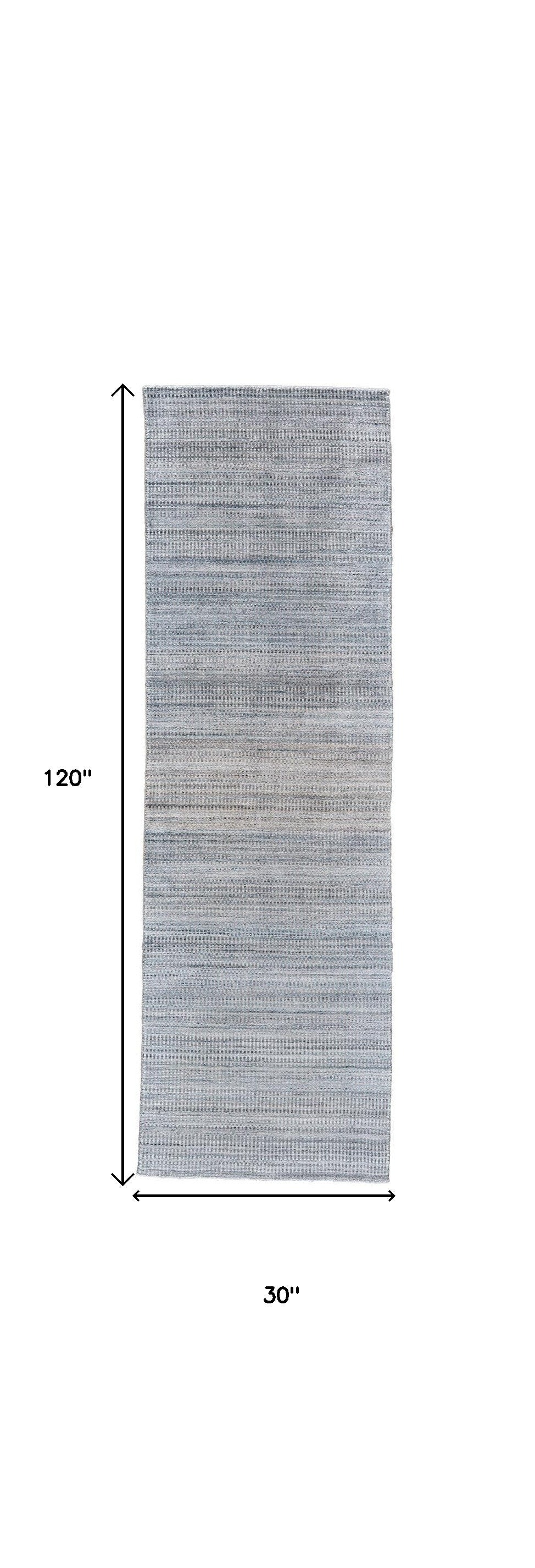 5' X 8' Gray and Ivory Abstract Area Rug