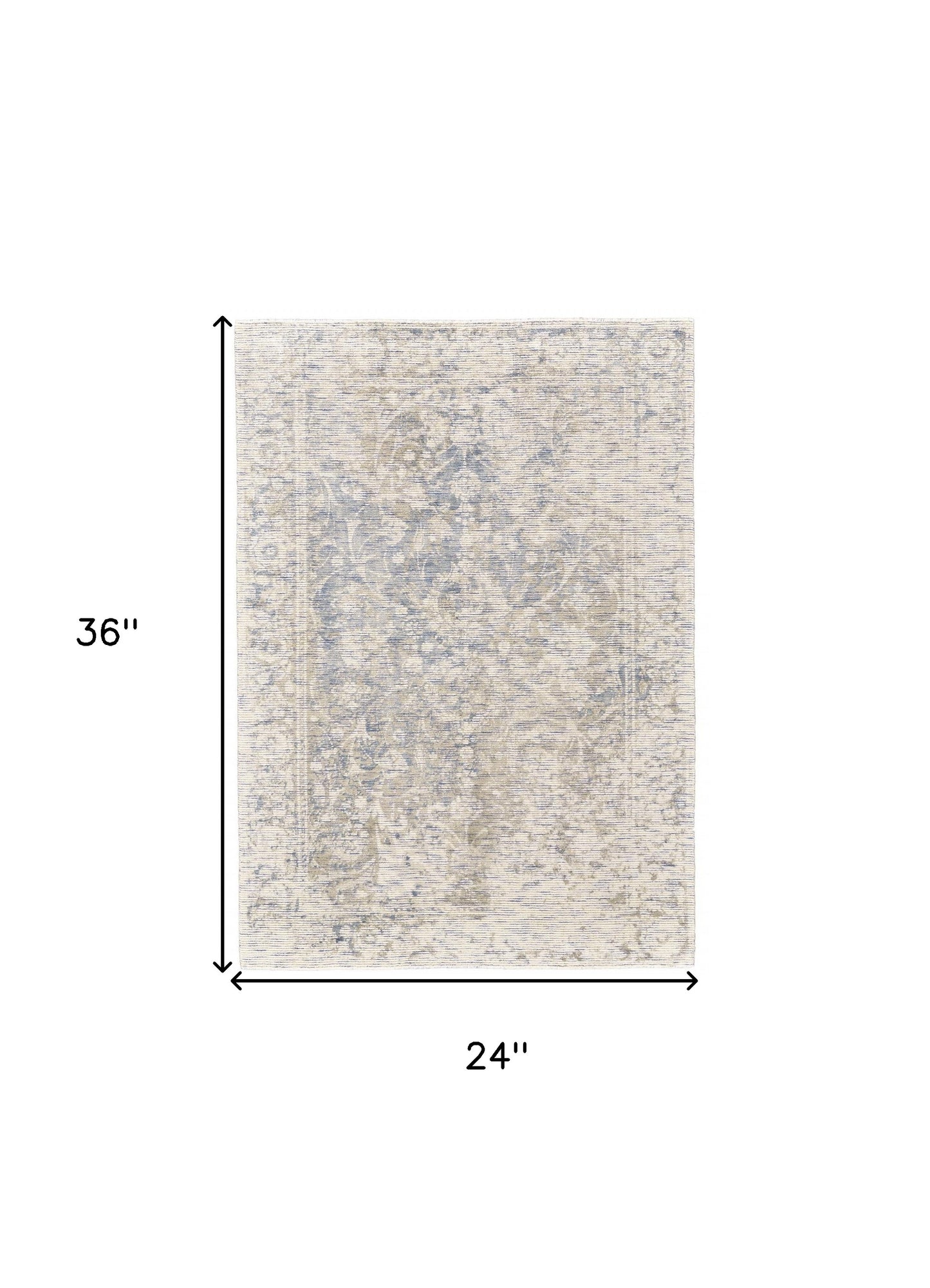 10' X 13' Ivory And Gray Abstract Hand Woven Area Rug
