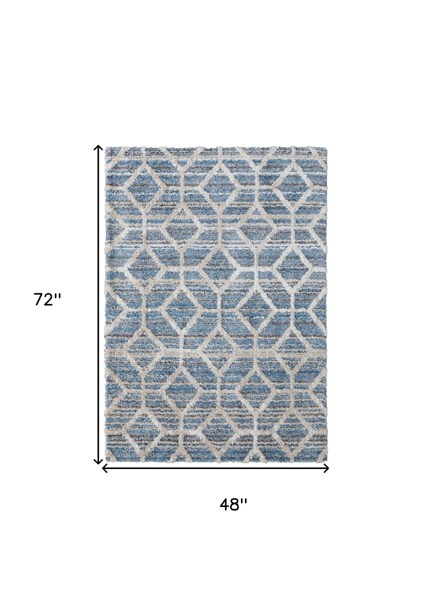 8' X 10' Tan and Ivory Geometric Power Loom Area Rug