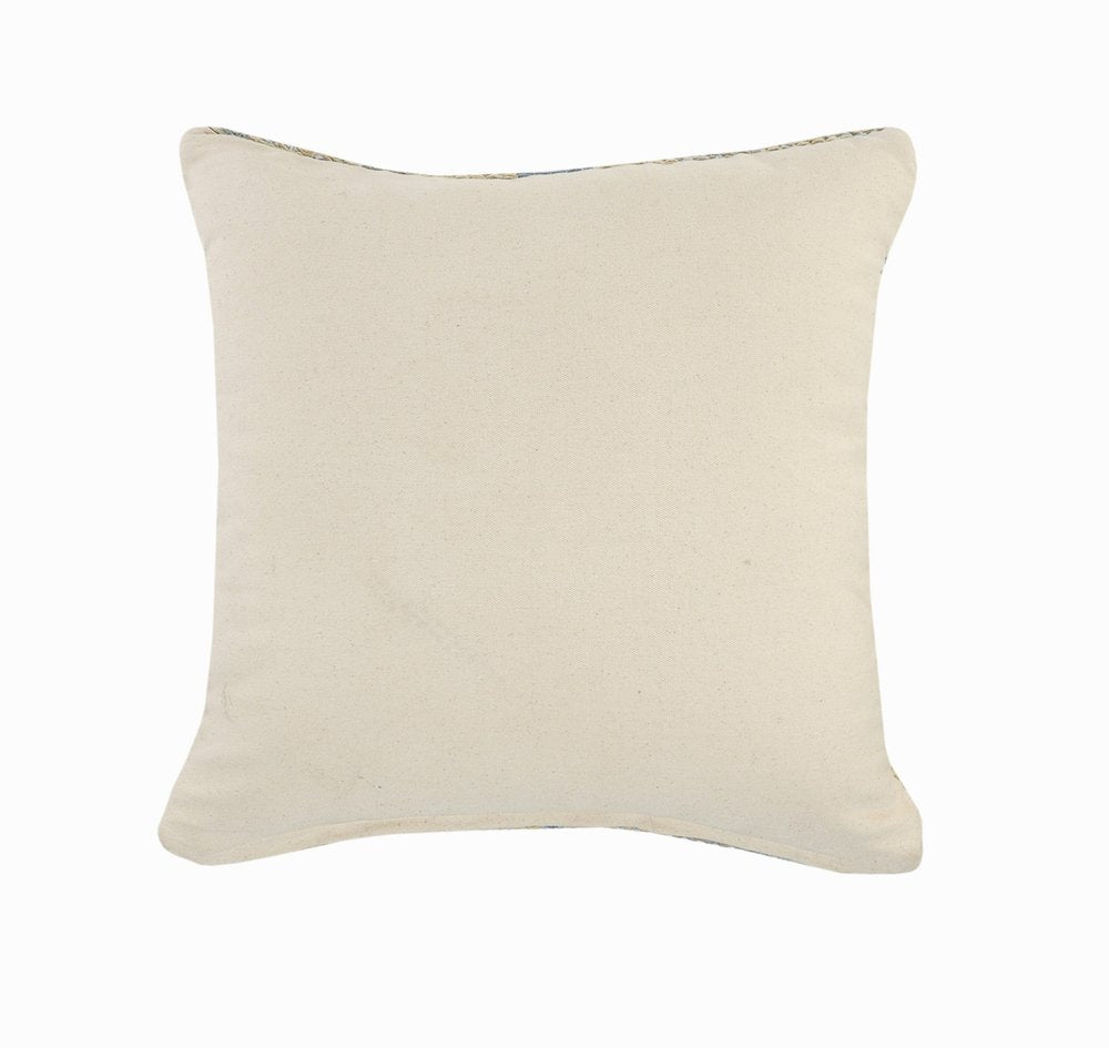 20" Black and Yellow Throw Pillow with Tassels