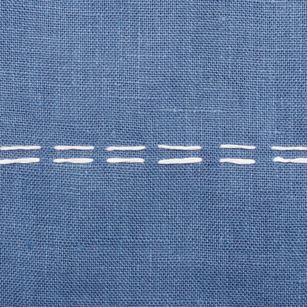20" X 20" Rust Linen Striped Zippered Pillow