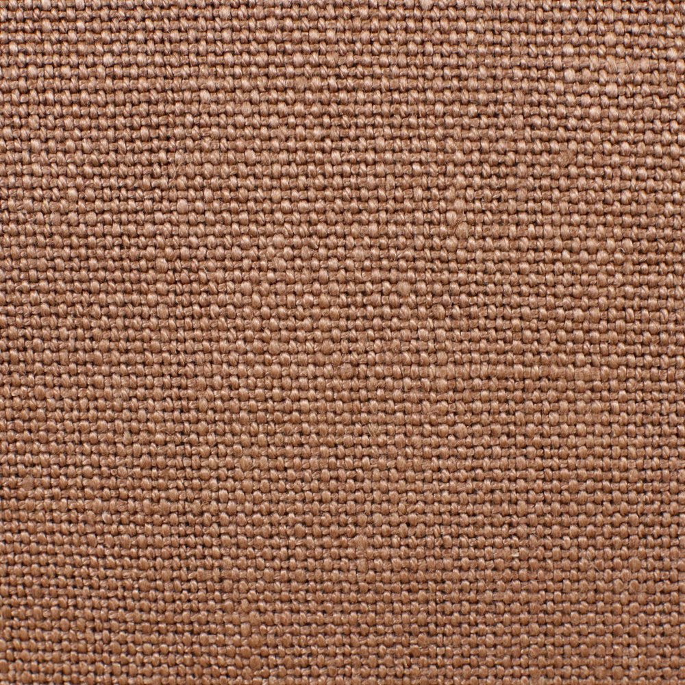 20" X 20" Red Linen Zippered Pillow