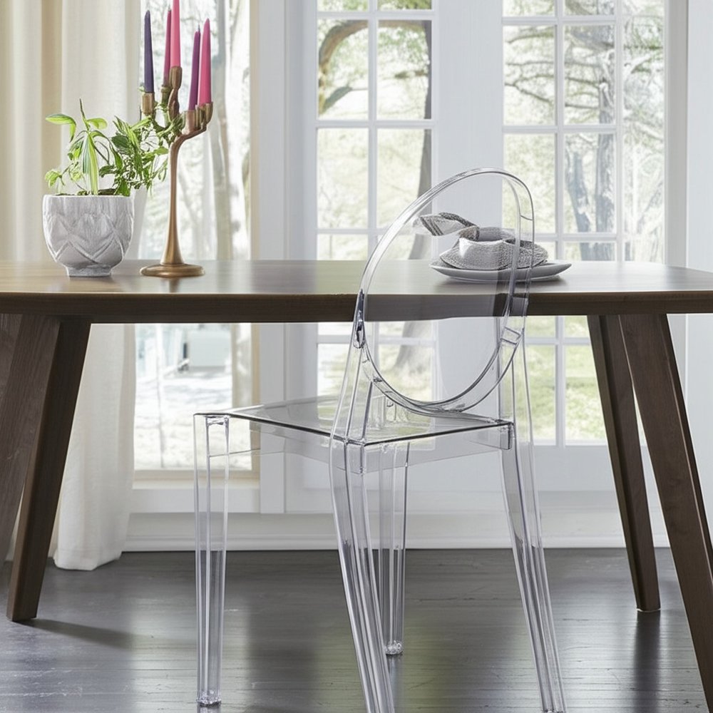 Clear Dining Side Chair
