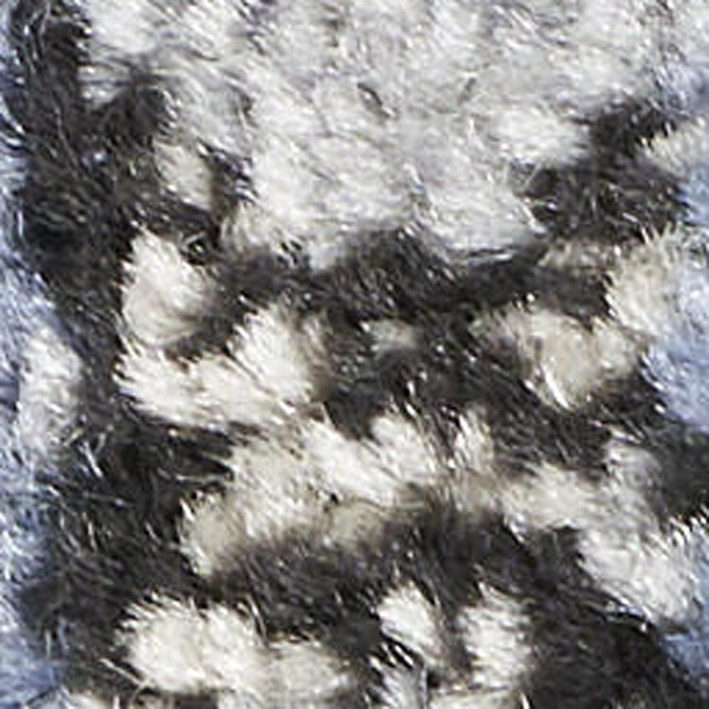 2' X 3' Black Floral Power Loom Distressed Area Rug