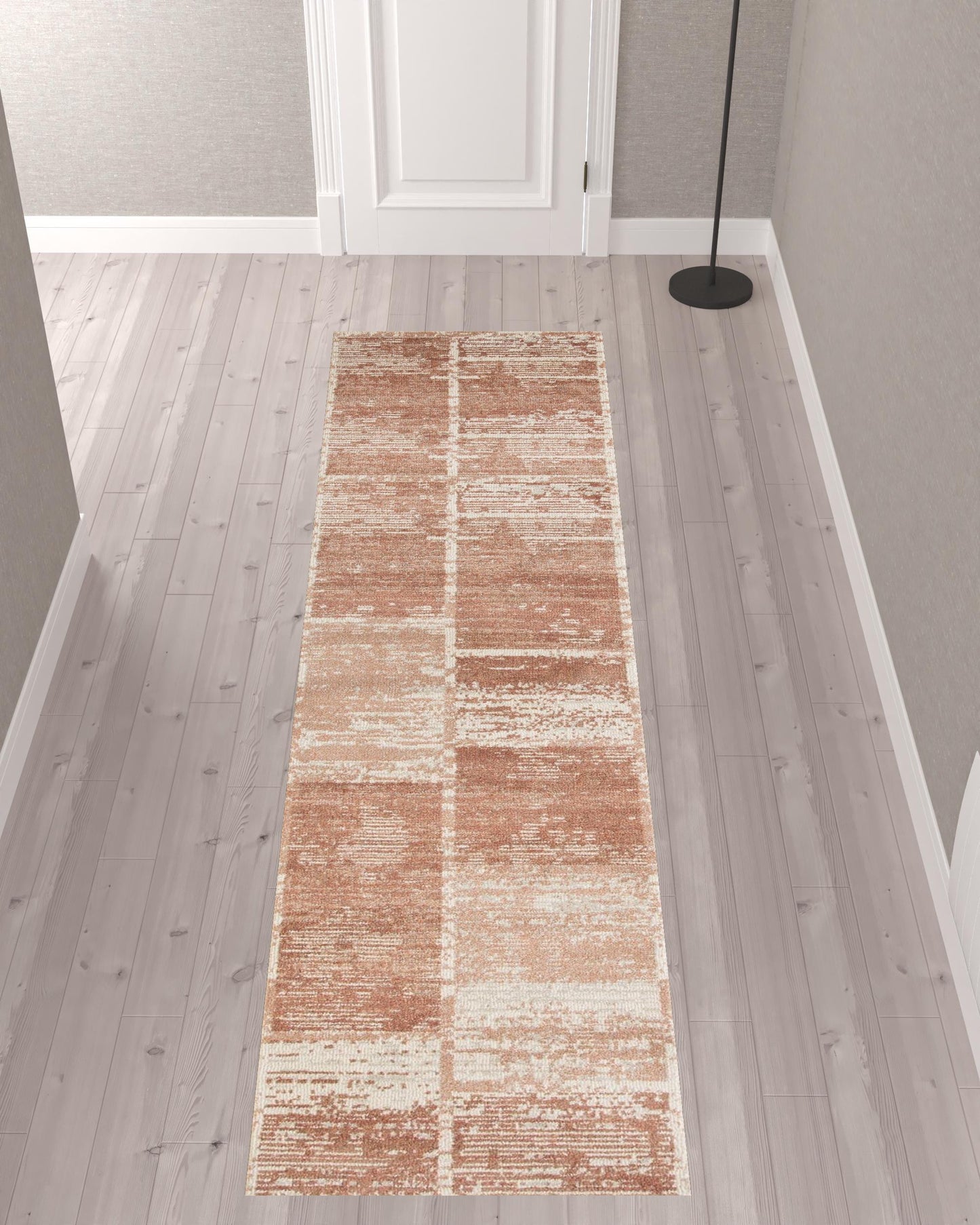 2' X 3' Sand And Ivory Geometric Area Rug