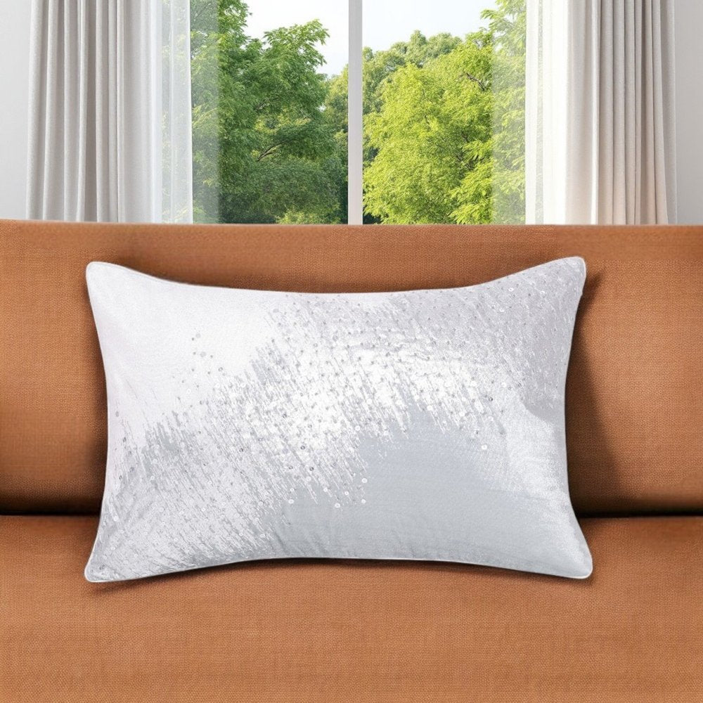 20" X 20" Gold Safari Animals Abstract Polyester Zippered Pillow With Beads