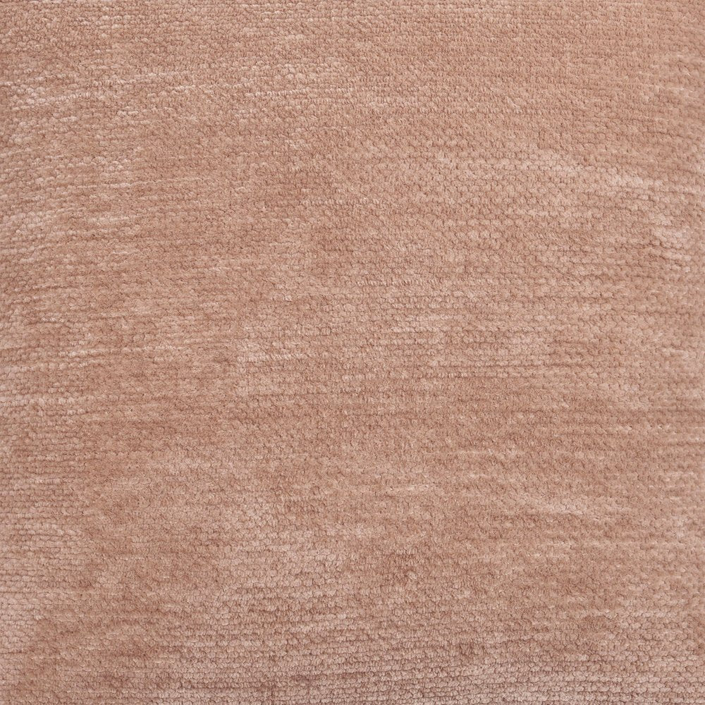 20" X 20" Beige Chenille Zippered Pillow