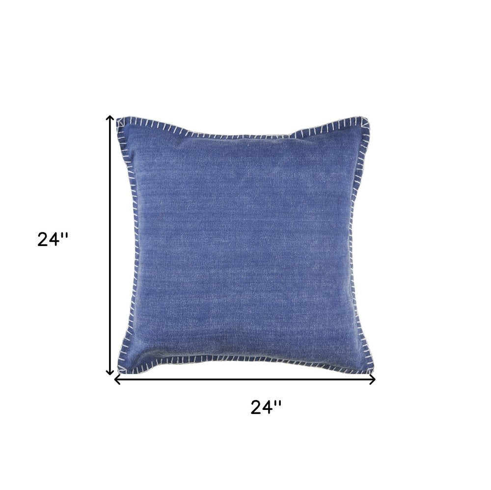 Set of Two Light Gray Cotton Throw Pillow
