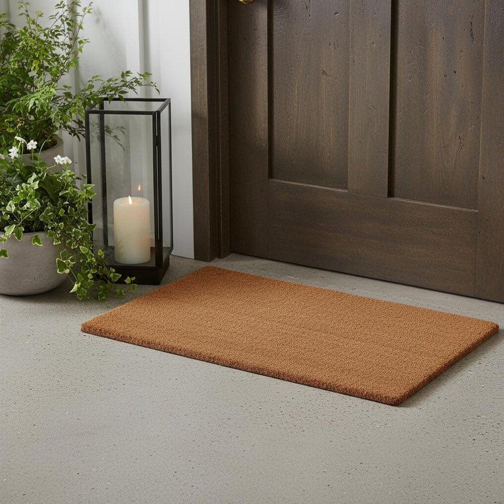 17" X 29" Natural Coir Outdoor Door Mat