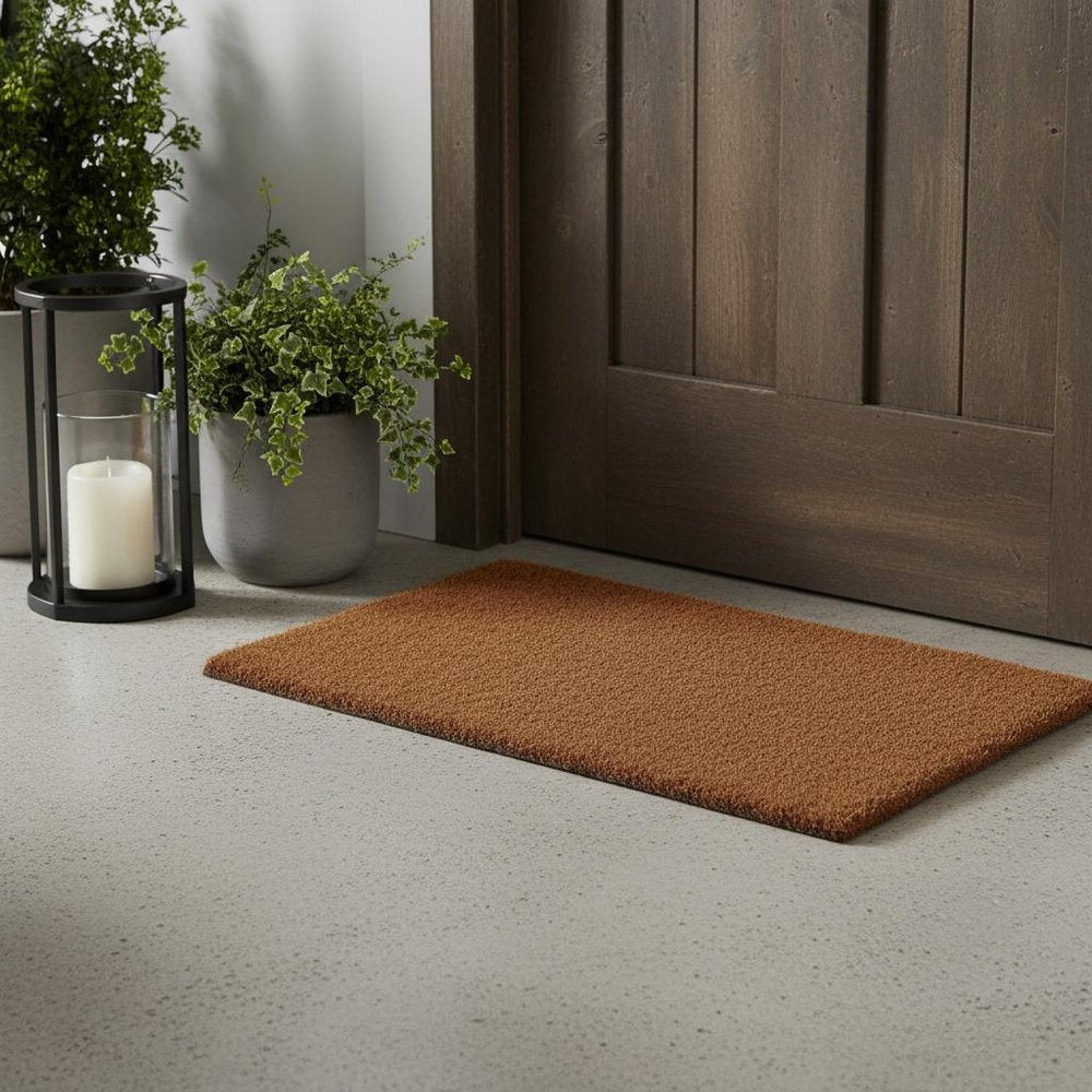 18" X 30" Brown Coir Outdoor Door Mat