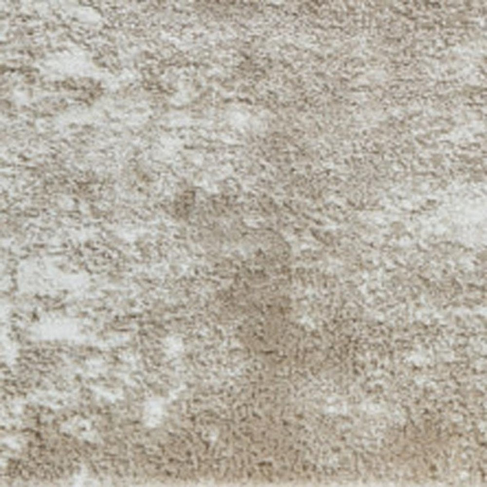 5' X 8' Cream and Beige Abstract Distressed Area Rug