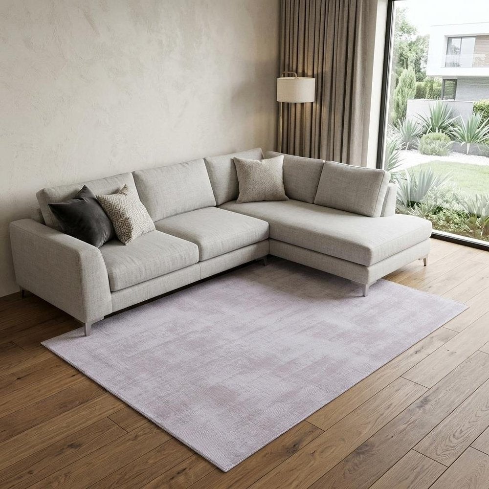9' X 12' Taupe Hand Loomed Area Rug