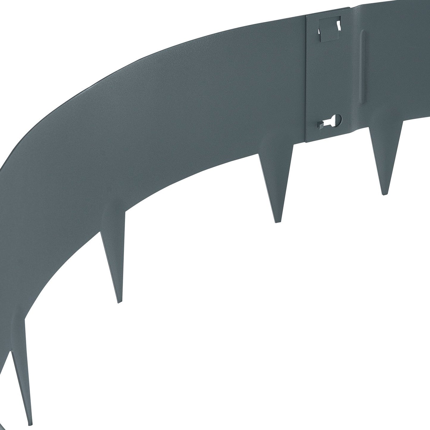 Steel Landscape Edging - 5-Pack Garden Borders, 39" x 5" Strips